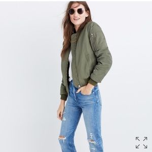 Madewell bomber jacket